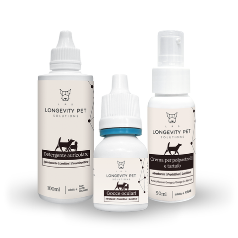 Longevity Pet Kit Cura e Benessere per cani