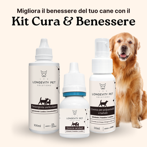 Longevity Pet Kit Cura e Benessere per cani