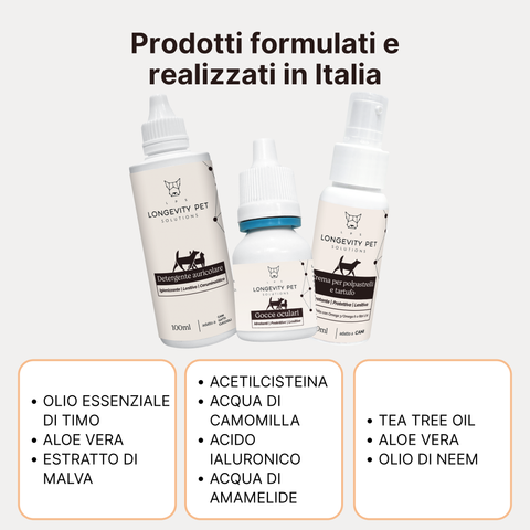 Longevity Pet Kit Cura e Benessere per cani