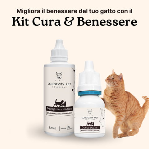 Longevity Pet Kit Cura e Benessere per gatti
