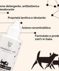 Detergente auricolare